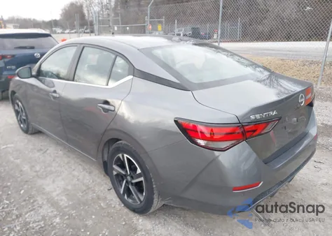 2025 Nissan Sentra Sv z USA, uszkodzony, nr VIN 3N1AB8CV2SY390180